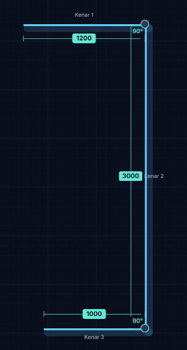 Kuş bakışı görünüm ekran görüntüsü